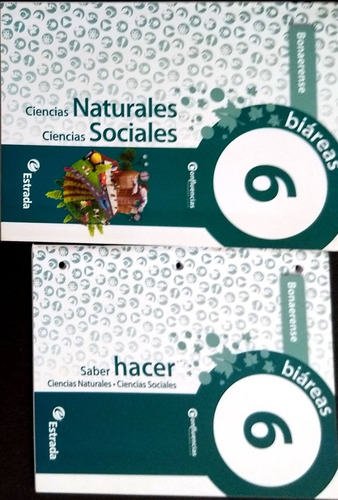 Libro Confluencias Biareas Nat-soc 6 Bonaerense -  Nuevo