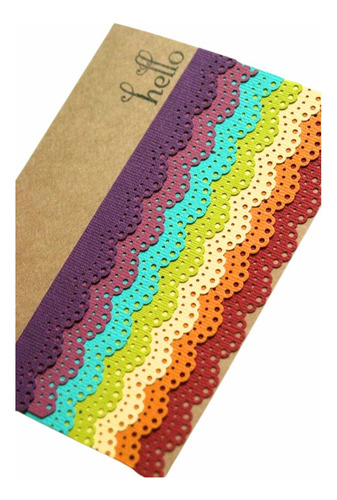 Suaje De Borde Encaje Doily Lace Troquel Cortar Scrapbook