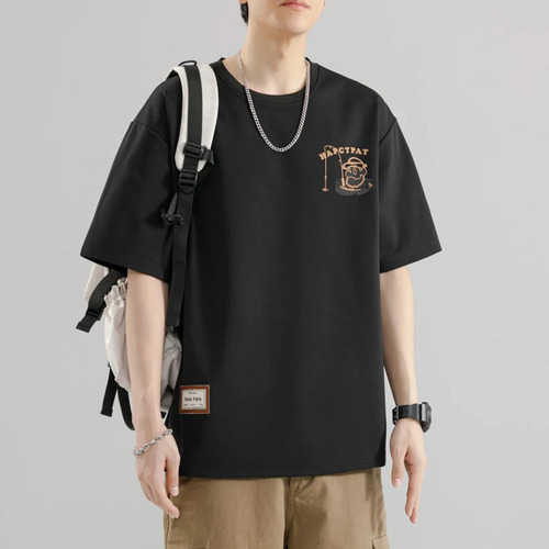 Camisetas Informales Con Hombros Descubiertos Para Hombre De