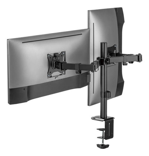 Suporte Para 2 Monitores De 17 A 32 Vertical Ou Horizontal