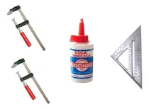 Comprar Prensas Sargento 50 X 150 + Cola Vinica + Escuadra Sombrero