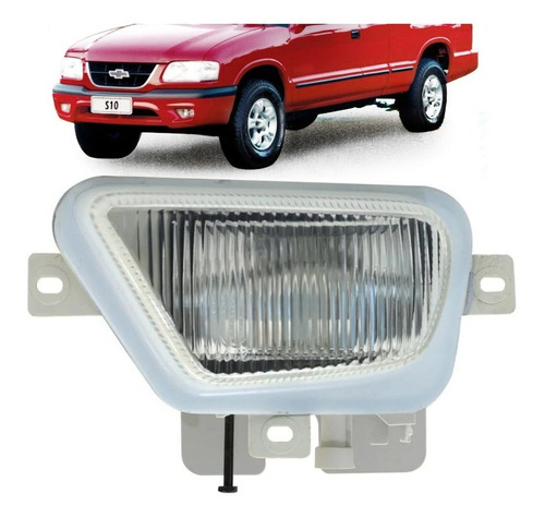 Farol De Milha Auxiliar S10 Blazer 1999 2000 