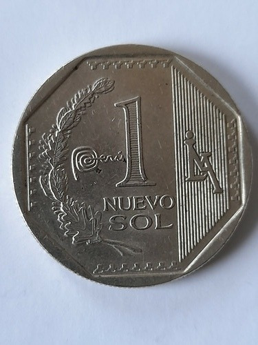 Moneda Peru 1 Nuevo Sol 2015 (x777.