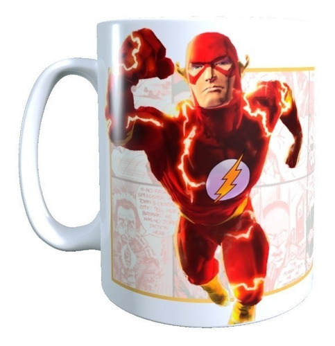 Taza Flash, Heroe, Dc Liga De Justicia Alta Calidad Diseño 2