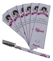 Comprar 15  Lapiceras + 15 Señalador De Comunión Personalizadas