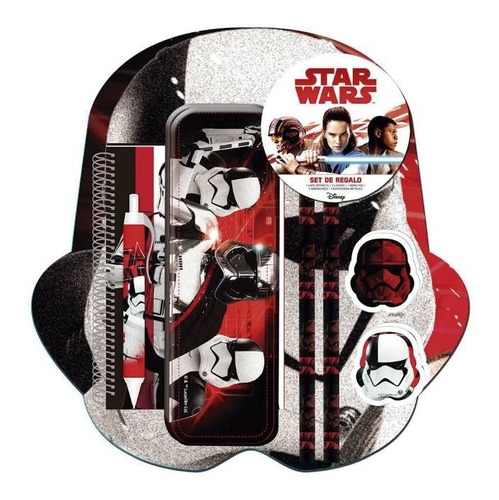 Set Escolar Star Wars 7 Piezas Para Niños