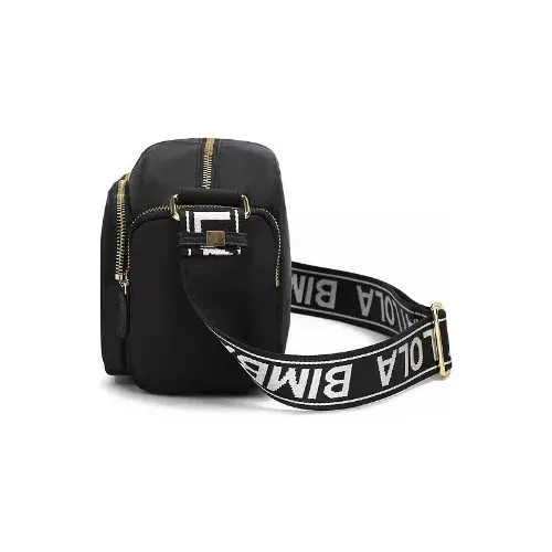 Bolso Moderno Para Mujer Bimba And Lola De Nailon Negro Cuotas