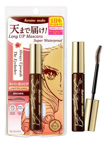 Máscara Heroine Make Kissme Volume Up, Superresistente Al Ag