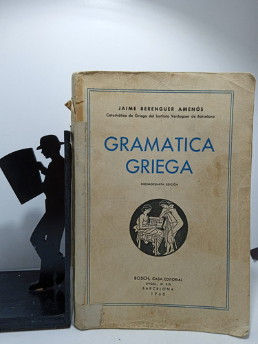 Gramática Griega - Jaime Berenguer Amenós - Bosch Editorial