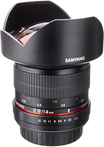 Lente Samyang Sy14m-c 14 Mm F2.8 Para Canon, Ultra Ancho