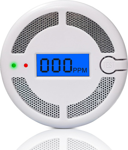 Detector De Monoxido De Carbono Portatil Con Pantalla Led