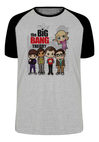 Camiseta Luxo The Big Bang Theory Desenho Serie Nerd Linda