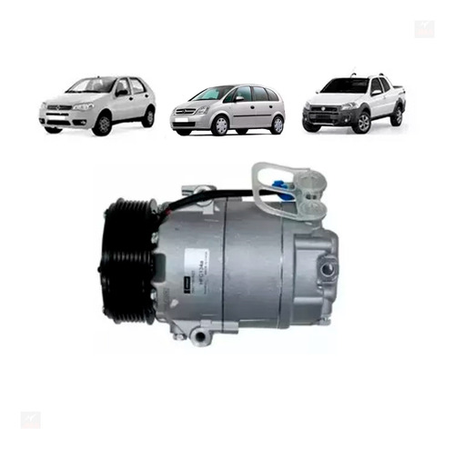 Compressor Ar Cond. Doblo Palio Stilo Strada Corsa Montana