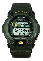 Comprar Reloj de pulsera digital G-shock G79003dr con correa verde militar y bisel verde militar