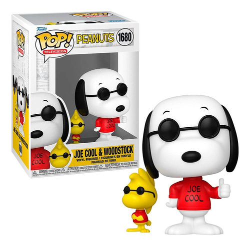 Funko Pop & Buddy: Peanuts - Joe Cool Y Woodstock