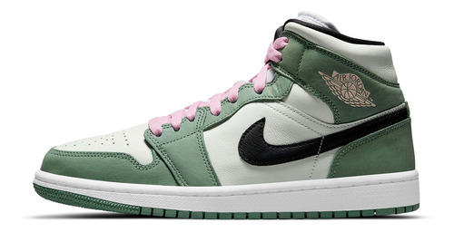 Zapatillas Jordan 1 Mid Dutch Green (women's) Cz0774_300   