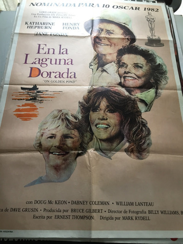 Poster En La Laguna Dorada Con Jane Fonda Henry Fonda