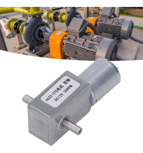 Motor De Doble Eje, 12 V Dc, Reducción De Velocidad, Todo Me
