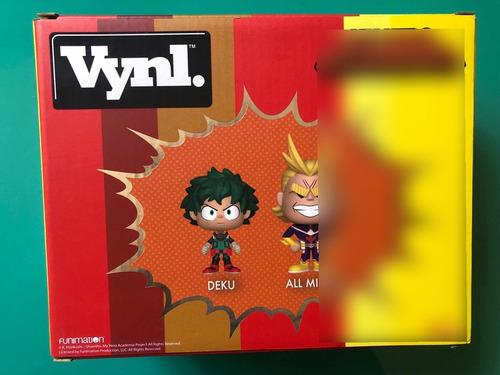 Funko Vynl All Might + Deku Funko Vynil Art (Usado)