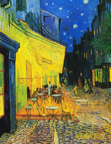 Vincent Van Gogh Agenda Annual 2022: Terraza De Cafe Por La