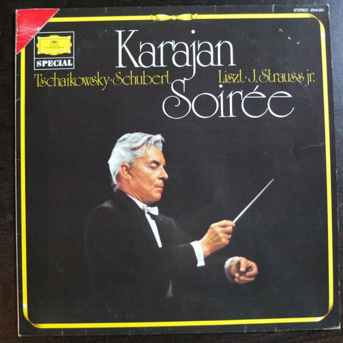 Vinilo Tchaikowsky Schubert Liszt J.strauss Jr. Karajan S