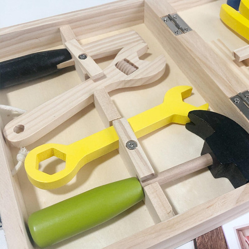 Montessori Kids Toolbox Toy Para Niños Pequeños 3 4 5