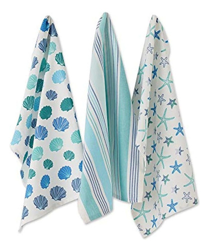 Dii Fouta Beach House Vibes Collection Kitchen Linens, Disht