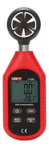 Termómetro Anemómetro Digital Unit Ut363 Viento Temperatura