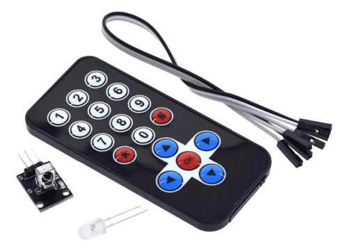 2 Kit Controle Remoto Infravermelho Módulo Ir Arduino Hx1838
