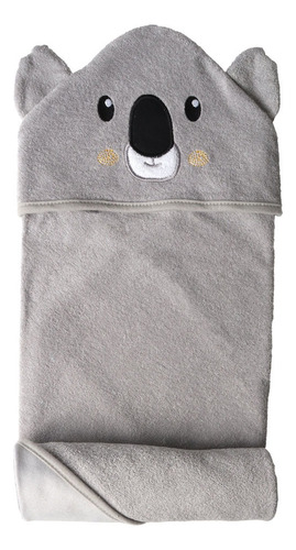 Toalla De Bebé Baby Mink Salida De Baño Con Capucha Bordado