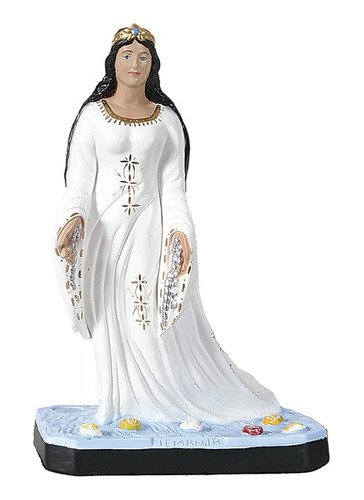 Figura Imagen Iemanjá Blanca 20cm