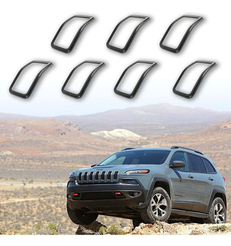 Lacbolar Inserto Parrilla Adapta Jeep Cherokee Front Kit