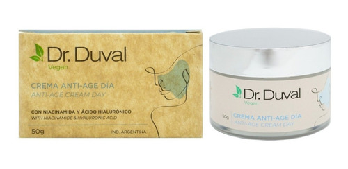 Dr. Duval Vegan Crema Facial Anti Age De Día Niacinamida