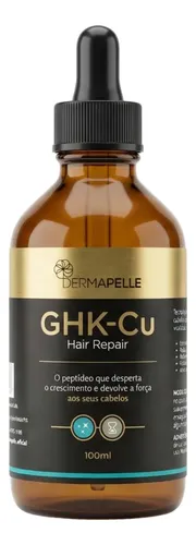 ghk cu para cabelo Sérum Capilar Peptídeos De Cobre Ghk-cu Hair Repair 100ml BPC-157, TB-500, and GHK-Cu: Size:5mg bayer