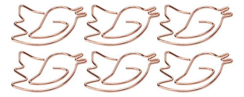 Mini Clips Para Papel, 100 Unidades, Portátil, Con Forma De