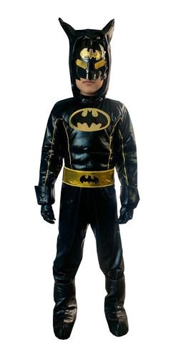 Disfraz Traje Inspirado Batman Niño Murciélago