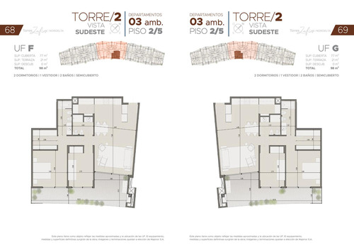 Venta En Pozo: Departamento 3 Ambientes En Torres Zafiro, Nordelta