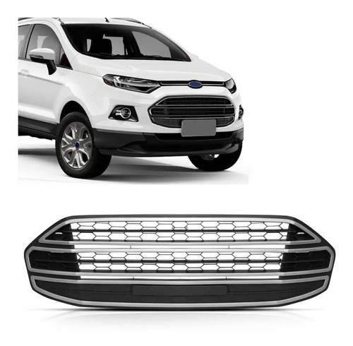 Grade Central Ecosport 2013 2014 2015 2016 Friso Cromado