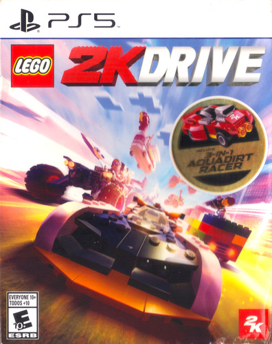 Ps5 Lego 2k Drive Incluye Juguete Lego 3 En 1 Aquadirt Race