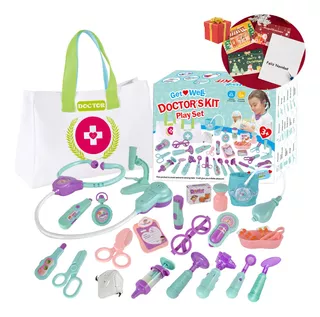 Set Juguetes Medico Doctor Niños Infantil Con Luz Y Sonido