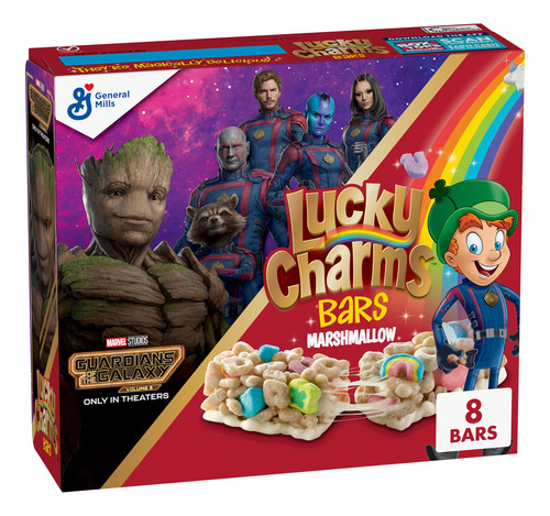 Lucky Charms Barras De Golosinas Para Cereales De Desayuno,