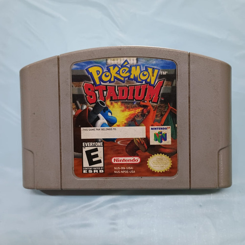 Pokémon Stadium Nintendo 64 Ntsc Usa Original