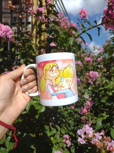 Taza Cerámica Helga Y Arnold