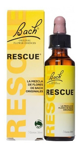 Rescue Remedy 20ml - Flores De Bach - Concentrado De Rescate