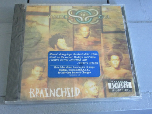 Cd Society Of Soul Brainchild Nuevo Usa L55