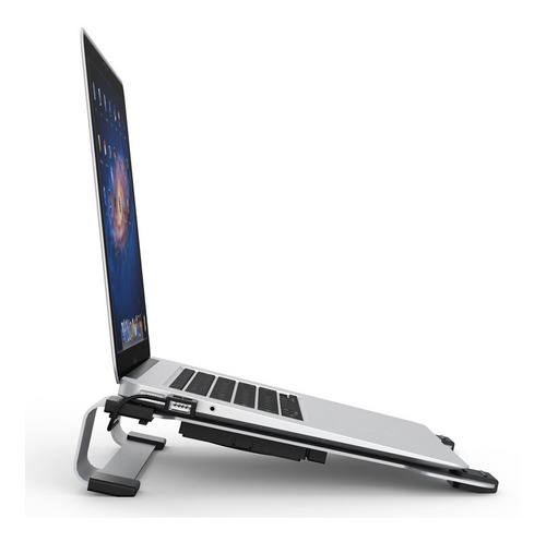 Orico Soporte Base De Aluminio 2 Cooler, Macbook, Laptop