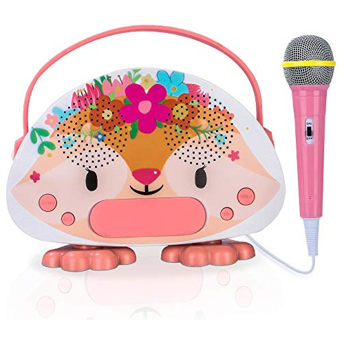 Máquina De Karaoke Niños Niñas, Niños Micrófono, A...