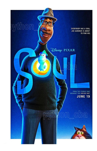 Pósters Película Soul - 2020 - 42x30