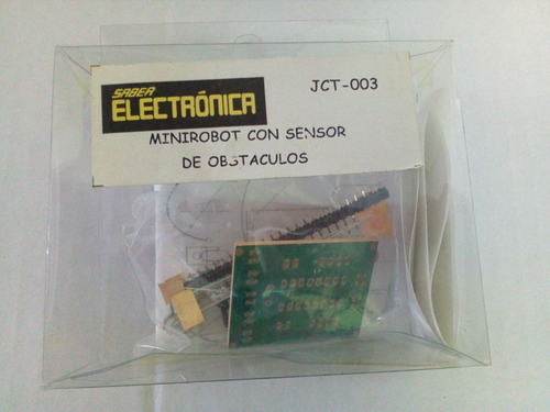 Kit Mini Robot C/sensor De Obstáculos + Curso Robótica Beam