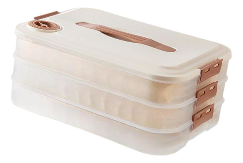 Contenedor De Almacenamiento De Alimentos, Caja Tres Capas